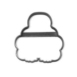 AJT PILGRIM GIRL TURKEY OUTLINE THANKSGIVING THEME SPECIAL COOKIE CUTTER USA PR3165