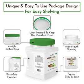 Morning Pep 100% Pure Monk Fruit extract sweetener 5 oz