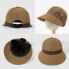 YiyiLai Women's Equestrian Hat, Large, Deep, Simple, Breathable, Quick Drying,
