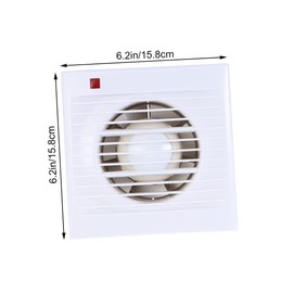 Levemolo 100 Mute Wall Exhaust Fan 4inch for Bathroom Kitchen Toilet Ventilation Quiet Operation Waterproof Easy Install