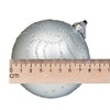 Christmas Tree Decoration - 9 Pack 80mm Baubles - Purple