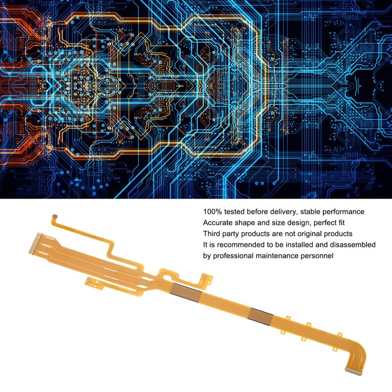 Camera LCD Flex Cable Motherboard to LCD Screen Connection Flex