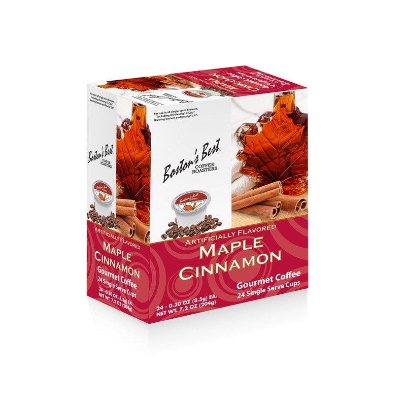 Boston’s Best Coffee -Maple Cinnamon Flavored Coffee, Delicious Gourmet Coffee