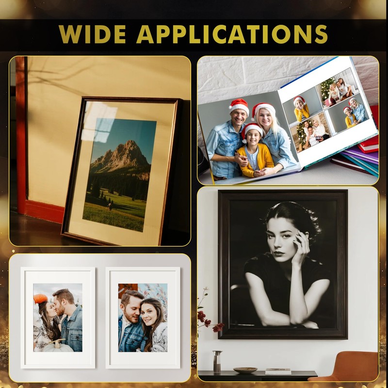 A-SUB Premium Photo Paper High Glossy 5x7 Inch 72lb for