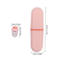 KOMBIUDA Noise Reduction Sleeping Earplugs Sound Blocking Ear Plugs for Study Work and Travel Comfortable and Reusable Replacement Box