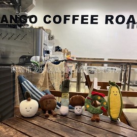 [Imported] Vegetable & Fruit Leek Corn Mushroom Acorn Christmas Wreath Ornament lf1032 Free Size/Corn - 10cm 60ea