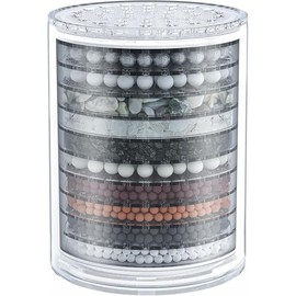 Shower filter replacement filter element，15-Stage Filtration System can reduce chlorine (LX-GLQ-001)