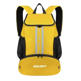 EULANT Football Backpack with Shoe Compartment, Multifunctional Backpack with Bottom Compartment, Waterproof Sports Bags for Basketball, Volleyball, Swimming, Training, Beach, Yoga