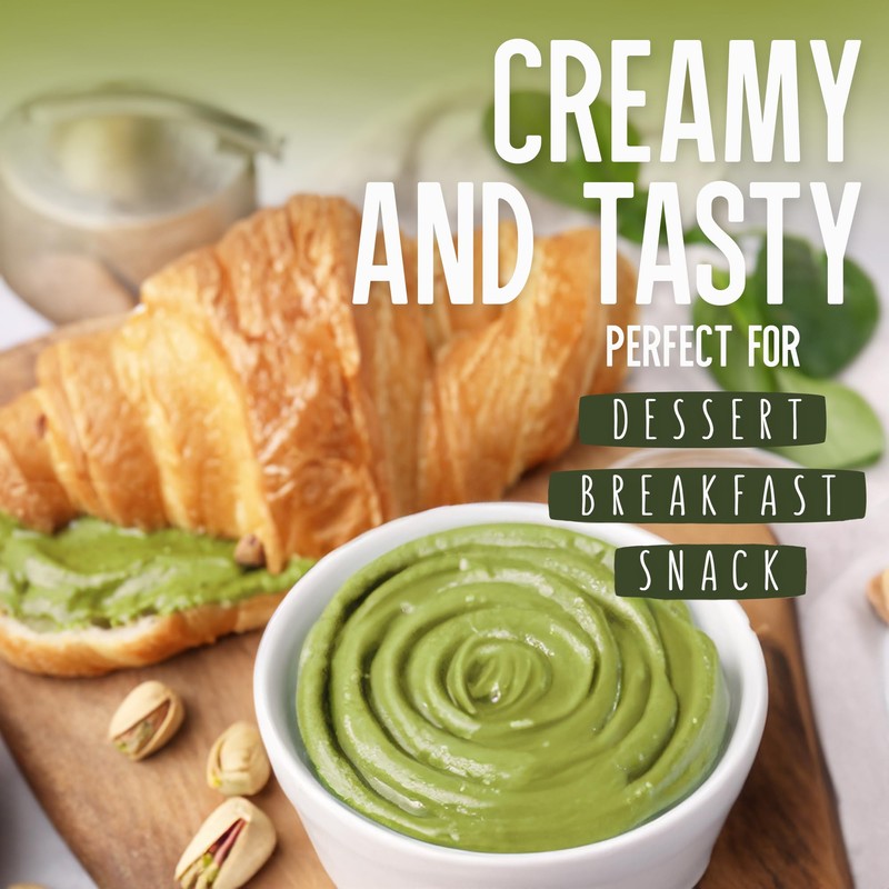 Dellabouna Pistachio Cream - Premium Italian Pistachio Spread - NON