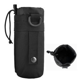 Mirhua Water Bottle Pouch, 18.7 fl oz (550 ml), Water Bottle Pouch, Nylon Bottle Case, Outdoor Water Bottle Holder, Kettle Bag