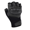Fingerless Cut and Fire Resistant Carbon Hard Knuckle Gloves Black