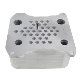 A-Premium Engine Oil Cooler with Gasket Compatible with Ford F-250 Super Duty F-350/F-450/F-550 Super Duty 2008-2010 V8 6.4L Diesel Turbocharged