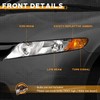 WEELMOTO for 2006-2011 Honda Civic 4-Door Headlights Replacement for Headlight