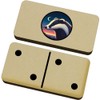 Azeeda 'Badger By Moonlight' Domino Set & Box (DM00052189)