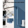 4'' 19.5 Ft Mini Split Line Cover Set, PVC &