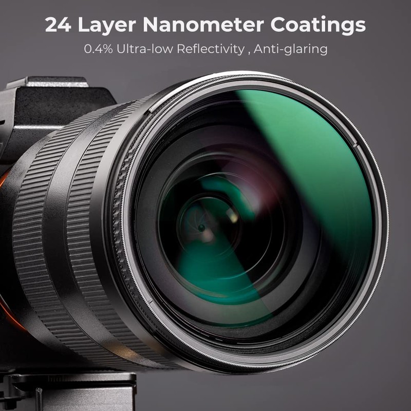 K&F Concept 67mm CPL Filter Circular Polarizing Lens Filters (Nano-D