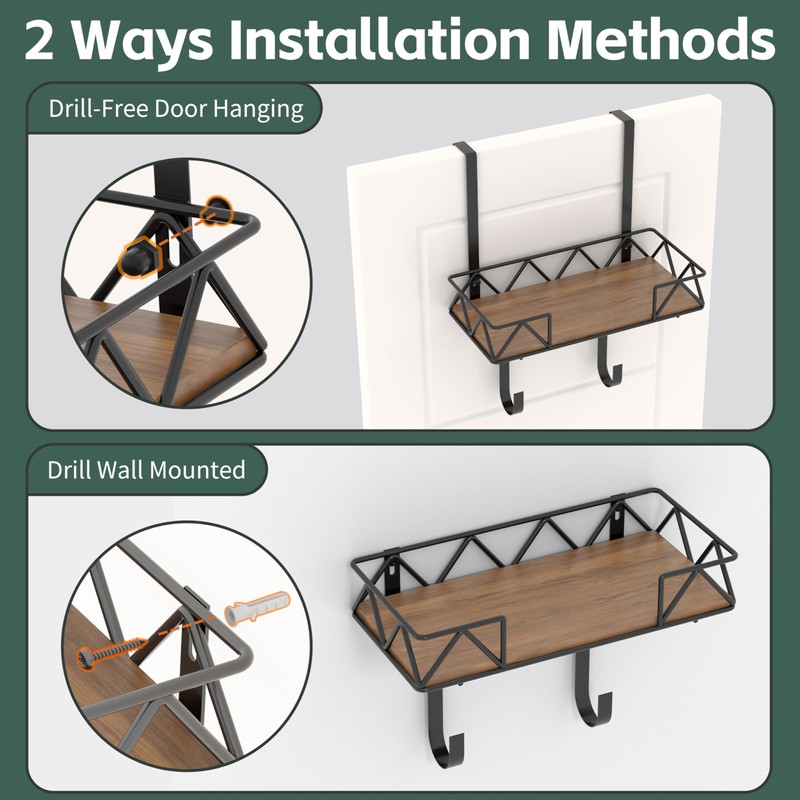 Ironing Board Hanger Wall Mount, Over The Door Ironing Board