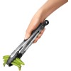 OXO Good Grips 9"-12" Kitchen Tongs With Stainless Steel Body
