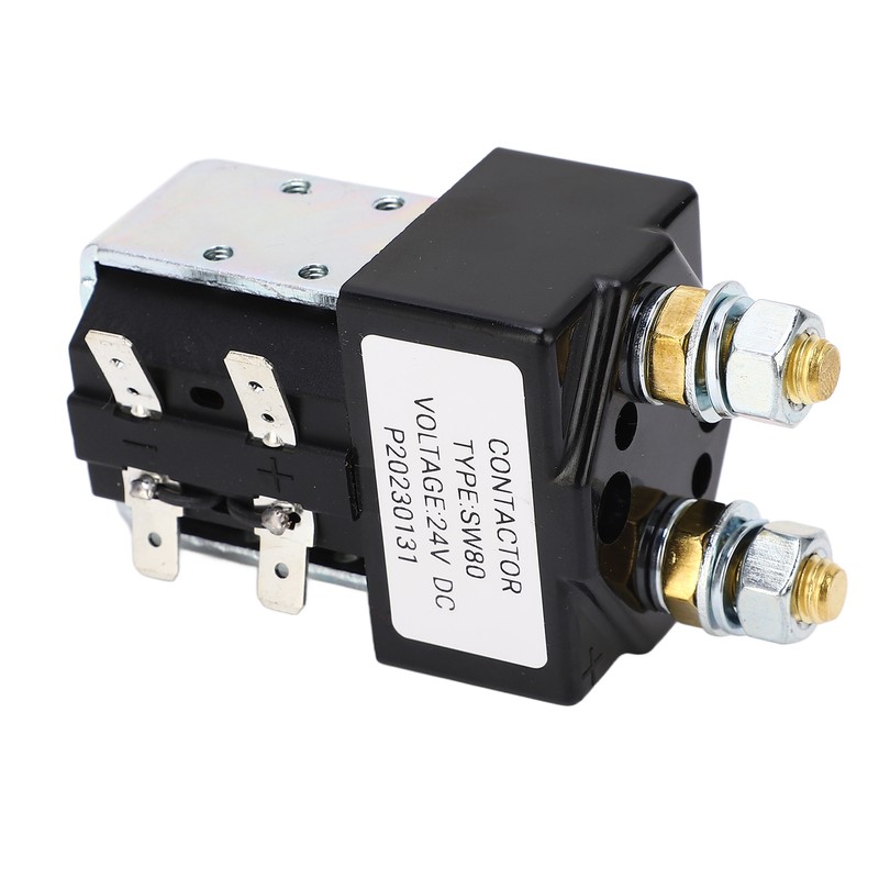 24V Contactor Relay Metal Alloy 100A High Performance Replacement for