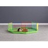 PH Prevue Hendryx Prevue Pet Products Multi-Color Small Pet Playpen