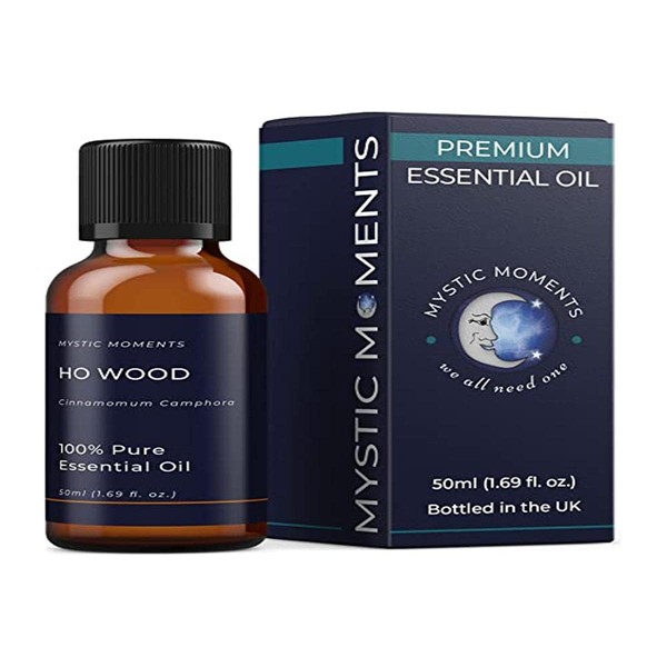 Mystic Moments | Ho Holz ätherisches Öl 50ml - reines und natürliches Öl für Diffusoren, Aromatherapie und Massage -Mischungen Veganer GVO