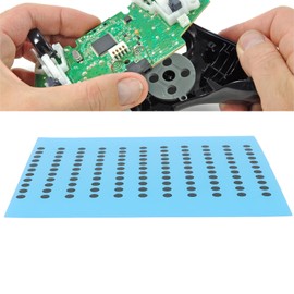 eMagTech 1 Sheet 3mm Circular Conductive Button Pads Suitable for Restoring Functionality to Remote and Controller Buttons