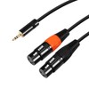 Devinal Balanced Audio Cable with Mini Jack 3.5mm Jack to