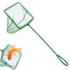 Aquarium Fishing Net,25cm Handle Fish Tank Quick Catch Mesh for