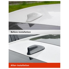 YINGTUU for Honda Accord 2018 2019 2020 2021 2022 Accessories Car Antenna Toppers Car Shark Fin Cover Decoration Exterior Trim Carbon Fiber Style