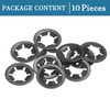 QUARKZMAN 10 mm x 20 mm Star Lock Washer x