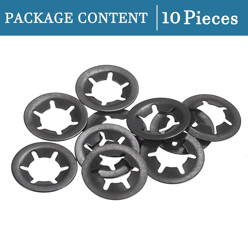 QUARKZMAN 10 mm x 20 mm Star Lock Washer x