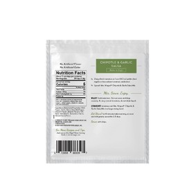 Mrs. Wages Chipotle and Garlic Salsa Seasoning Mix, Quick and Easy, Flavorful Salsa Seasoning, Variety of Uses, Fresh Flavor, 0.8 oz packet (Value Pack of 12)
