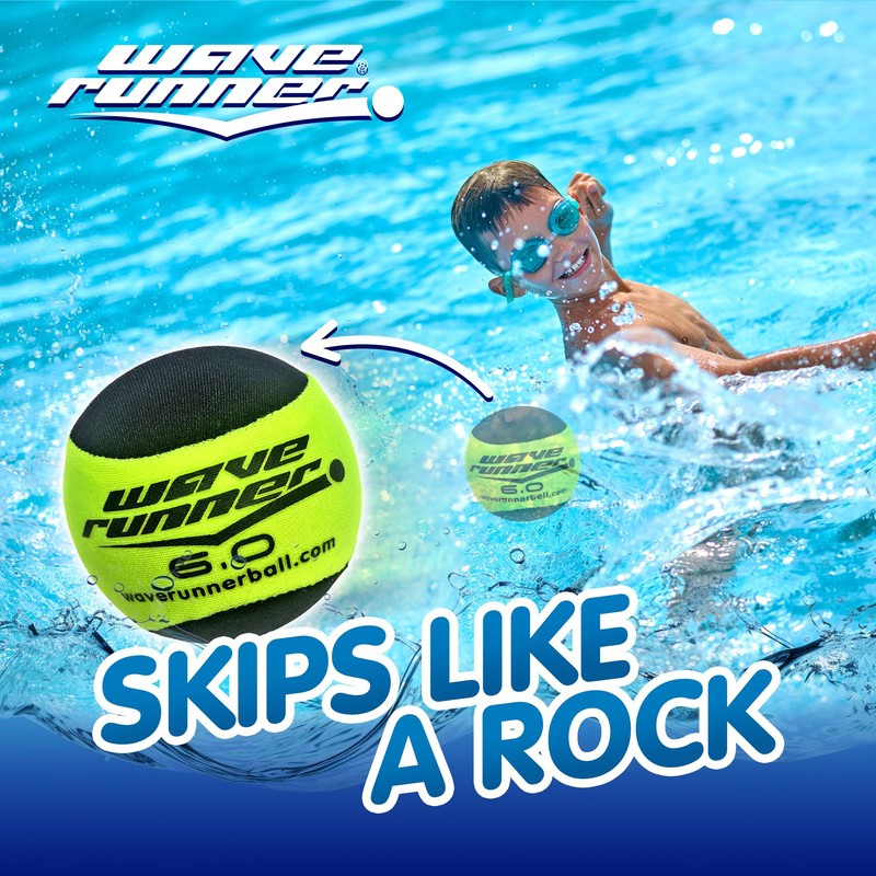 Wave Runner 6.0 Water Pool Bouncing Ball 1 Ball (Random