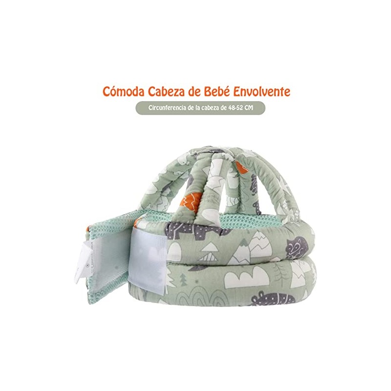 Casco de Seguridad para Bebés y Niños Pequeños, Pprotector de