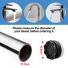 12 Pcs Faucet Cache Aerators with 4 Pcs Faucet Aerator