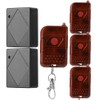 2V4 Wireless Remote Control Switch Transmitter Receiver Kit for Door