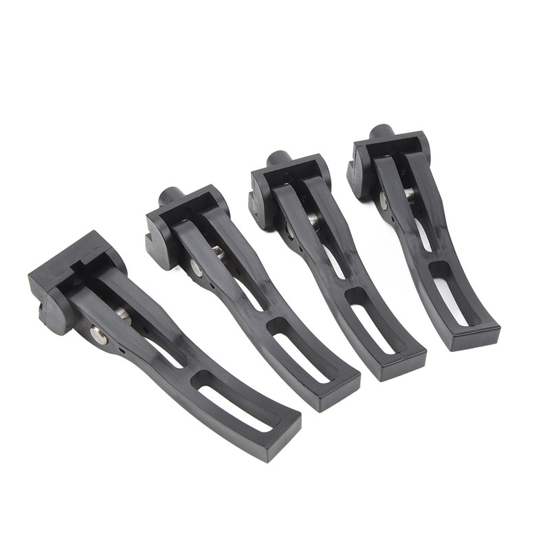 4Pcs Trifold Tonneau Cover Hard Or Soft Folding Clamp Cover