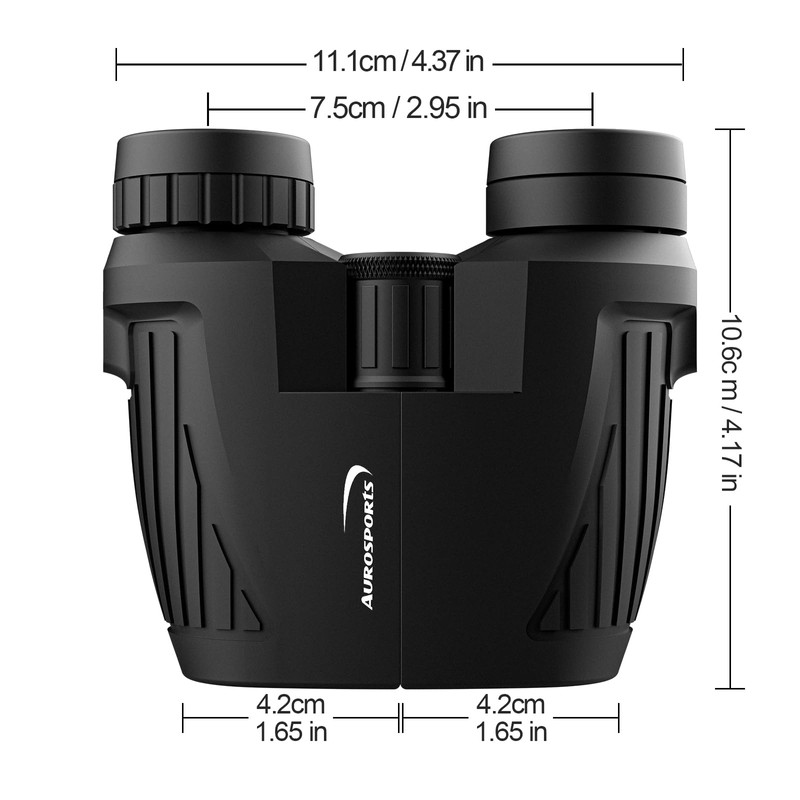 Aurosports Compact Binoculars for Adults and Kids 15x25cm High Performance