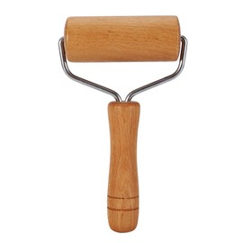 BakeMaster Rodillo para Repostería y Pizzería Profesional - Utensilio de Cocina Antiadherente con Mango Ergonómico - Ideal para Masa de Pizza, Galletas y Pan