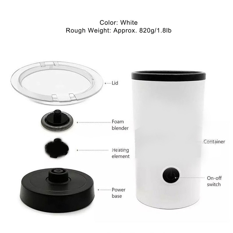 Milk Frother Mini Automatic Coffee Low Noise Foaming Machine for