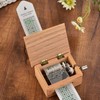 15 Note HandCranked Wooden Music Box with 7Pcs Blank Paper