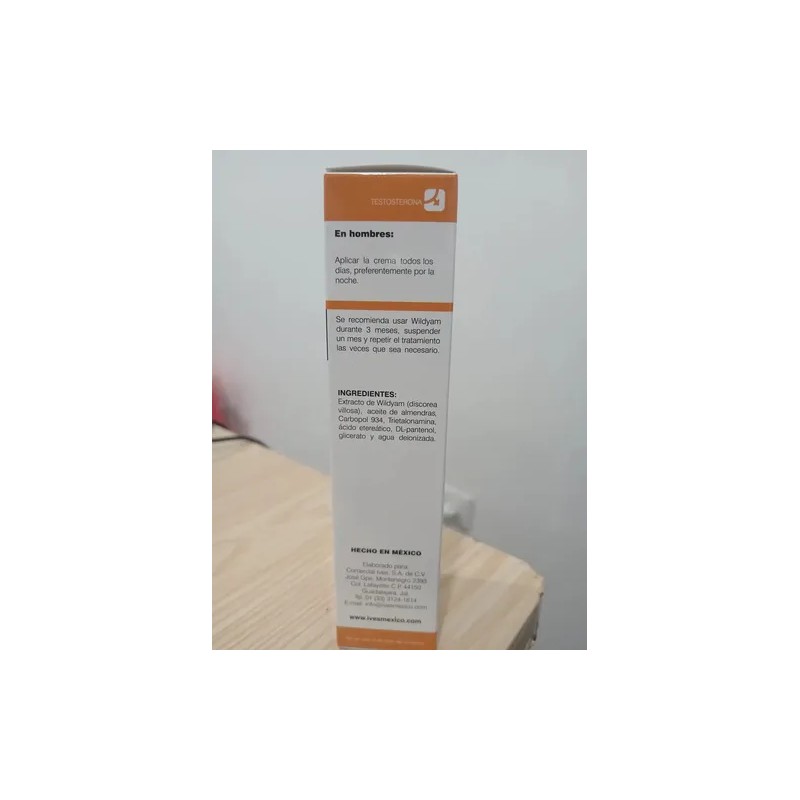 Crema Camote Silvestre Ives Evolution México Wild Yam