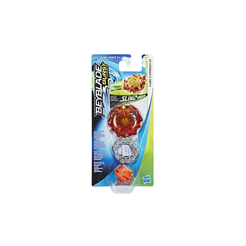 Beyblade Burst Turbo Slingshock Single Top Flame-X Diomedes D4