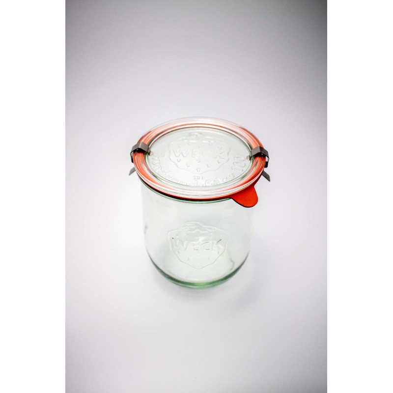 Weck Tulip Jar Rubber Sole & Two Metal Clamps Food