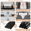 VTRIN Portable Closet Wardrobe for Hanging Clothes Closet with Cover,