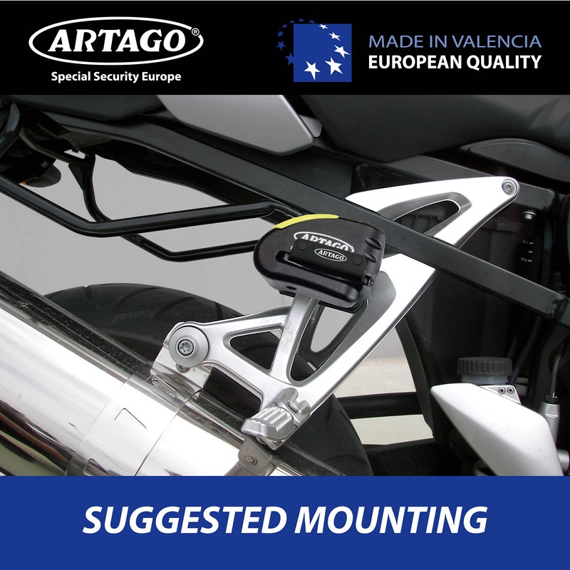 Artago K400 Universal Motorcycle Brake Disc Lock Mount Bracket 30X14