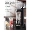 Sparkling Water Maker, Soda Streaming Machine for Home with 1L