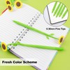 12 PCS Sunflower Ballpoint Pens, Silicone Plants Shaped Pen, Cute