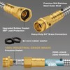 FangFarm Flexible Metal Garden Hose: 150ft Stainless Steel Water Hose