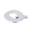Modengzhe 3D Metal Car Emblem Letter Q Sticker Chrome Plating